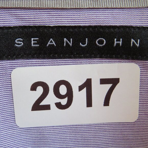 Sean John* Men's Short Sleeve Button Down Curved Hem Chest Pocket Shirt~ Large - Picture 4 of 11